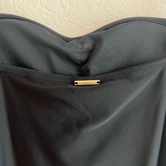 RELLECIGA BLACK ONE PIECE WOMEN SWIMSUIT SIZE SMALL BRAND NEW - Picture 5 of 7